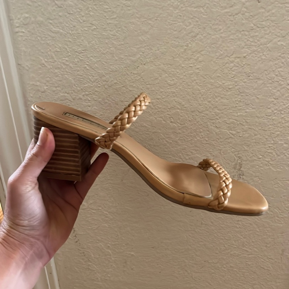 BILLINI strappy heel slides